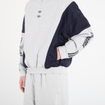 Mikina adidas Chavarria Watsonville Mockneck Jumper Light Grey Heather/ Legend Ink L