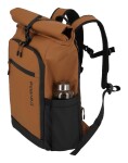 Rolovací ruksak Travelite Briize Backpack M Roll-Up Curry