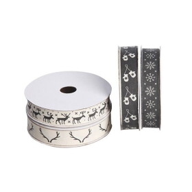 Det Gamle Apotek Dekoračná stuha Star Collection 5 m Parohy