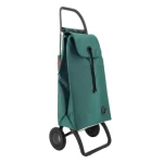Rolser I-Max MF 2 Logic tyrkysová / Nákupná taška na kolieskach / skladacia / objem 43 l / nosnosť 40 kg / Macrofibra