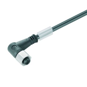 Weidmüller SAIV-M12BW-4-10U upravený zástrčkový konektor pre senzory - aktory, 9457961000, piny: 4, 10.00 m, 1 ks; 9457961000