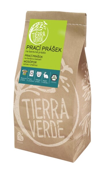 TIERRA VERDE Prací prášok na farebnú bielizeň 850 g