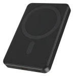 Gembird PB05-WPC15M-01 čierna / Powerbanka / 5 000 mAh / 15 W bezdrôtové nabíjanie / USB-C / Power Delivery 20 W (PB05-WPC15M-01)