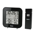 HAMA EWS-200 meteostanica čierna