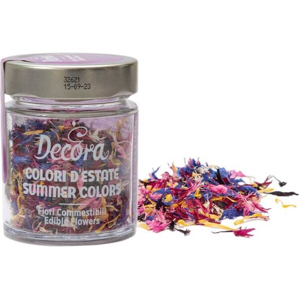 Jedlé kvety letných farieb 2 g - Decora - Decora