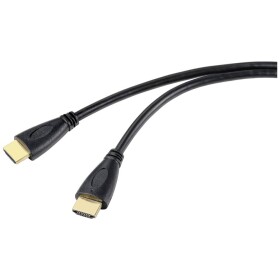 SpeaKa Professional HDMI prepojovací kábel Zástrčka HDMI-A, Zástrčka HDMI-A 3.00 m čierna SP-10133288 #####4K UHD, audio return channel HDMI kábel; SP-10133288