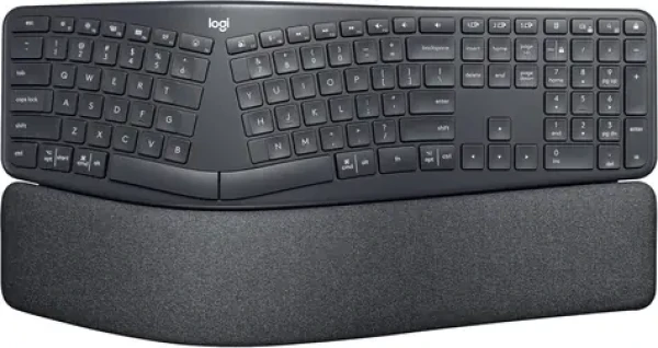 Logitech ERGO K860 for Business čierna / Bezdrôtová klávesnica / Ergonomická / Bluetooth / 2.4 GHz (920-010348)