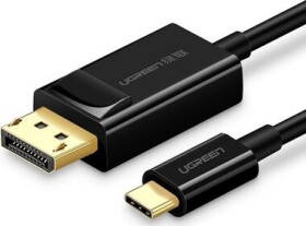 Ugreen Kábel USB-C (M) - DisplayPort (M) 1.5m čierna / 4K (6957303859948)