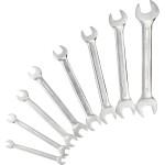 KS Tools 512.0208 512.0208 sada obojstranných vidlicových kľúčov 8-dielna; 512.0208