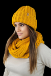 Kamea Hat&Scarf K.23.212.25 žltá OS