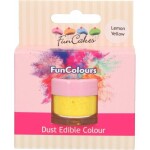 Prachová farba 4 g žltá - FunCakes - FunCakes