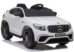 Mamido Detské elektrické autíčko Mercedes-Benz GLC 63S 4x4 biele