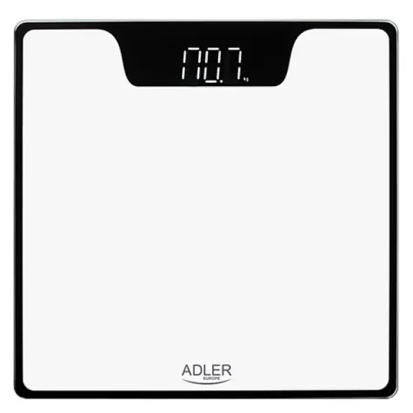 Adler AD 8174w biela / Osobná váha / až 180 kg / 2x AAA (AD 8174w)