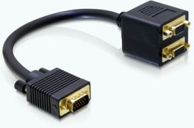 DeLock adaptér VGA samec -gt; 2x VGA samica (65060)