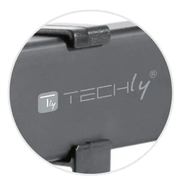 Techly ICA-PLB-400STY čierna / Držiak pre TV / 13-42" / VESA do 200x200 / nosnosť 20 kg / náklon a otočenie 180 ° (ICA-PLB-400STY)
