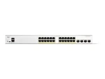 Cisco Catalyst C1300-24P- 4X / Switch / 24x GbE / 4X SFP+ / 24x PoE+ / 195W / fanless (C1300-24P-4X-RF)