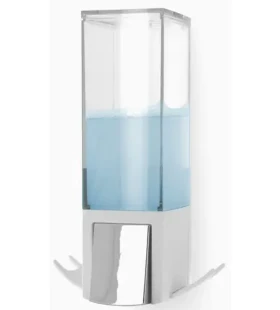 Compactor Edge nástenný dávkovač mydla 500 ml biela/chróm / ABS plast (3370910104752)