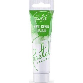 Gélová farba Fractal - Vivid Green (30 g) 6198 - dortis - dortis