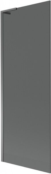 MEXEN/S - Next L vaňová zástena FIX 70 x 150, grafit, grafit metal 895-070-000-03-40-95