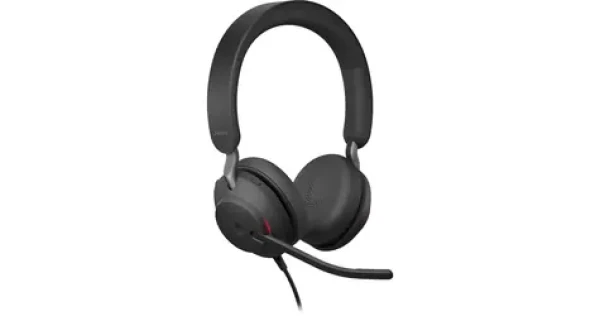 JABRA Evolve2 40 SE Stereo čierna / Slúchadlá / mikrofón / USB-C + USB-A / UC (24189-989-799)