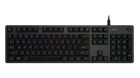 Logitech G512 Carbon čierna / Herná klávesnica / mechanická / GX Brown Tactile (920-009434)