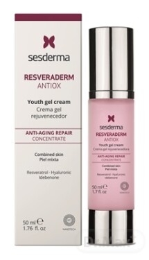 Sesderma RESVERADERM ANTIOX Gélový krém