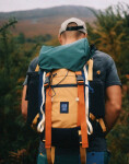 Topo Designs Rover Trail Pack 24L Forest/Goldenrod