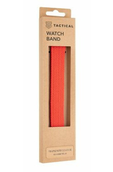 Tactical 778 Pletený Prezliekací Remienok pre Watch 42 amp; 44mm vel. M červená (8596311138416)