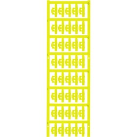 Weidmüller 1813210000 SFC 0/21 NEUTRAL GE ochranný štítok Druh montáže: prichytenie sponami Potlačiteľná plocha: 4.10 x 21 mm žltá Počet markerov: 200 200 ks; 1813210000