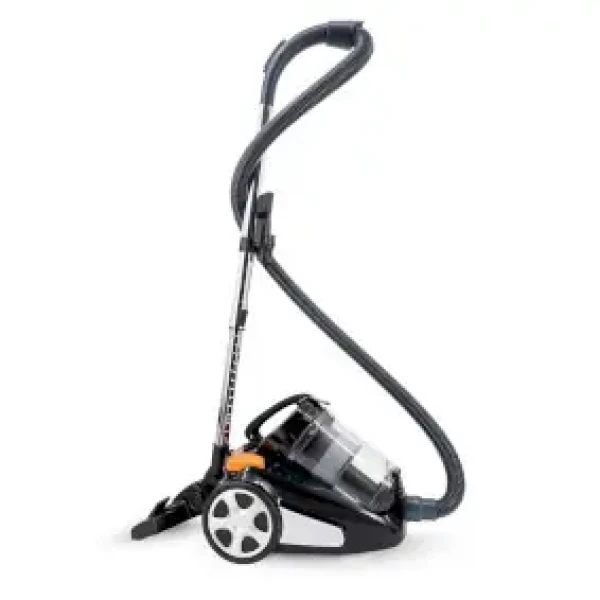 Nedis VCBS250GY čierna / Bezvreckový vysávač / 700 W / 76 dB / 3 l / Akčný rádius: 8.50 m / HEPA filt (VCBS250GY)