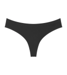Dámske tangá Sense of Modal String - BLACK - black 0004 - TRIUMPH BLACK L