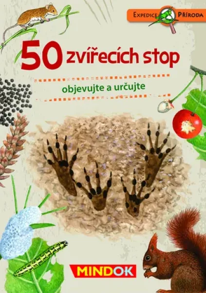 Mindok Expedícia príroda: 50 zvieracích stôp