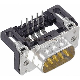 HARTING 09653626812 D-SUB kolíková lišta Pólov: 25 spájkovaný konektor 1 ks; 09653626812
