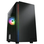 COUGAR Purity RGB čierna / PC skriňa / micro-ATX / mini-ITX / RGB / priehľadná bočnica / bez zdroja (CGR-5PC4B-RGB)