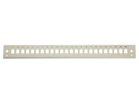 Equip Patchpanel 24x LC-Duplex, SC-Simplex sivá / Patch panel / Optický / 1U / 19" (337101)