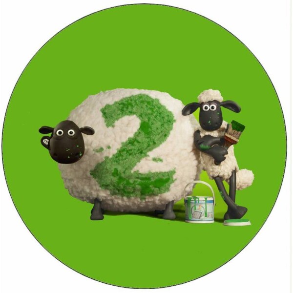 Jedlý papier ovečka Shaun 2 19,5 cm - Pictu Hap - Pictu Hap