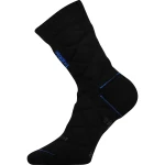 VOXX Ponožky silné dvouvrstvé z merino FORCE s ionty stříbra ČERNÉ 35-38 111785