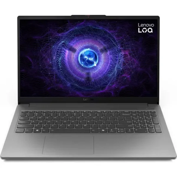 Lenovo LOQ 15IAX9E sivá / 15.6" FHD / Intel Core i5-12450HX 2.4GHz / 16GB / 1TB SSD / RTX 4050 6GB / Bez OS (83LK003GCK)