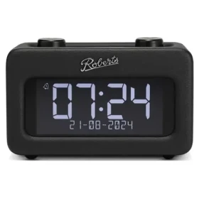 Roberts Radio Revival Rest Black / Rádiobudík / DAB+ a FM / USB-A / BT / LCD Displej / 3.5mm (REV-RESTBKE)