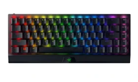 Razer BlackWidow V3 Mini HyperSpeed ??čierna / Bezdrôtová herná klávesnica / mechanická / USB-C / BT / Razer Yellow / SKD (RZ03-03890600-R3N1)