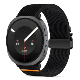 Tech-Protect Nylon Clasp Strap čierna / Remienok / pre Samsung Galaxy Watch / 40/44/46 mm / Nylon