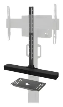 Neomounts AV1-825BL čierna / Videobar Multimedia Kit / kompatibilný s FL50S-825BL1 / nosnosť 9 kg / záruka 5 rokov (AV1-825BL)