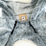 Pidilidi Zimná dojčenská kombinéza PD1167-09 Gray - 68/74 | 6-9m