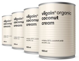 Vilgain Kokosový krém BIO – 4× 400 g