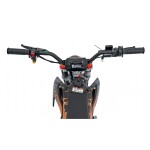 Mamido Detská benzínová motorka RamiGO IMMORTAL 110CC oranžová