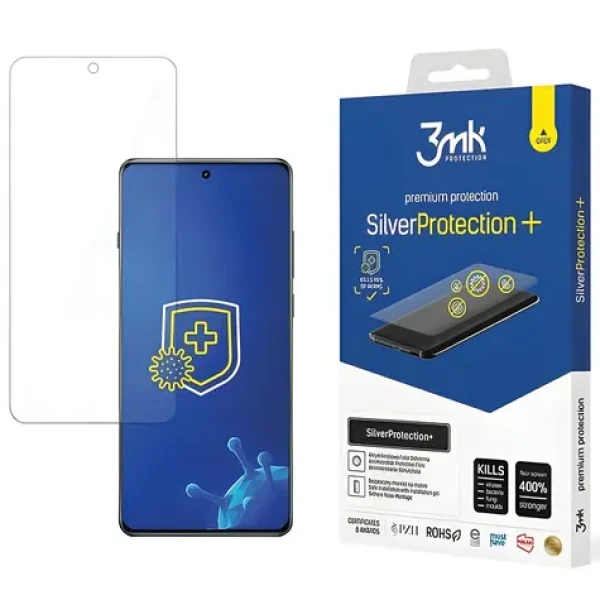 3mk SilverProtection+ pre OnePlus Ace 3 / Ochranná fólia / antimikrobiálna / mokrá inštalácia
