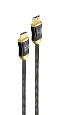 Gembird HDMI 8K AOC 30m čierna / HDMI kábel / aktívny optický / pozlátené konektory / Ethernet (CCBP-HDMI8K-AOC-30M)