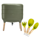 Plastia Set ZELENÝ - Vermikompostér + Pestovateľský set