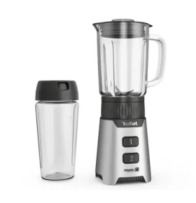 TEFAL BL16GE30 čierna / Stolný mixér / 400 W / Sklenená nádoba 0,7 l / Drvenie ľadu (BL16GE30)