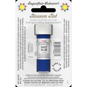 Jedlá prachová farba navy blue 7ml - Sugarflair - Sugarflair